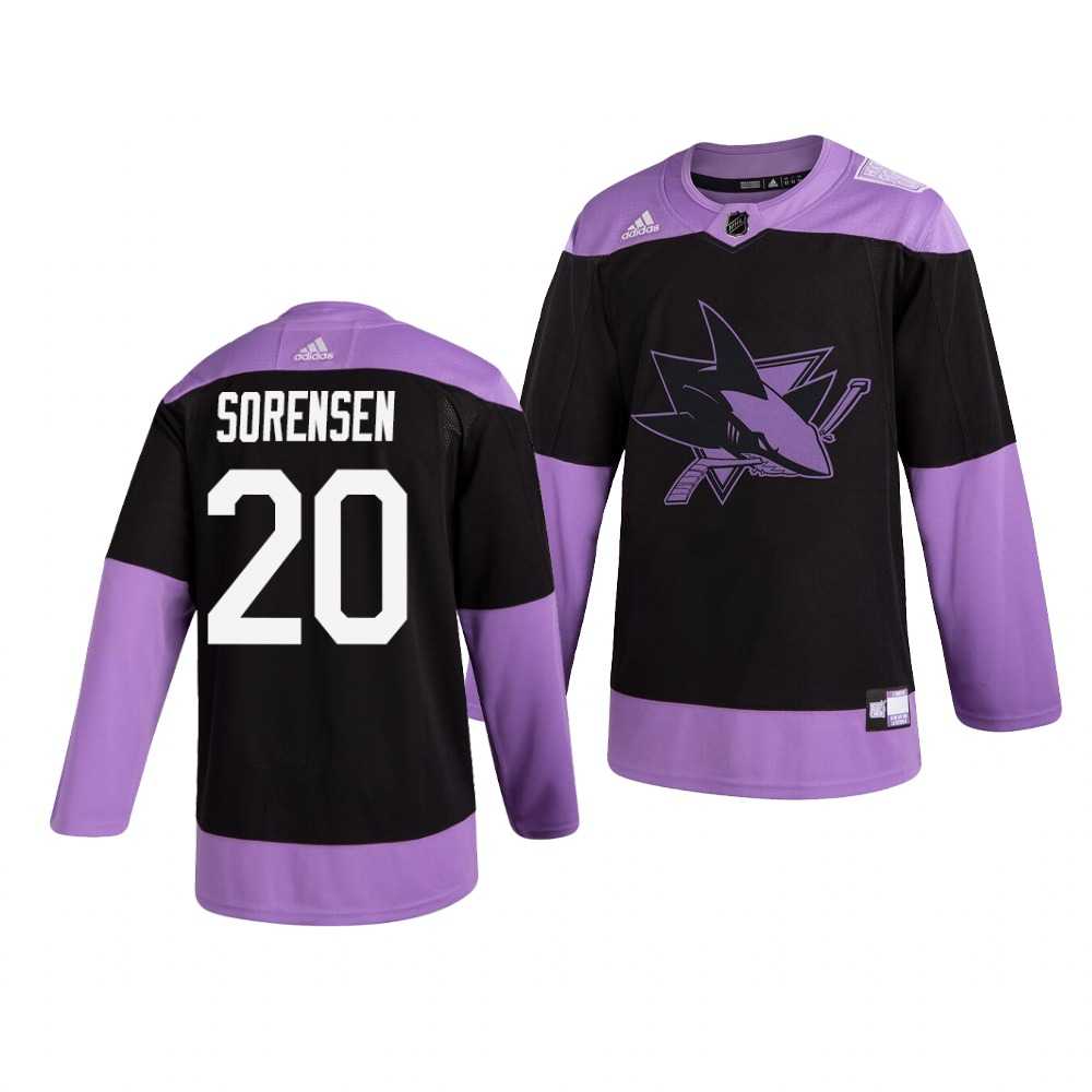 Sharks 20 Marcus Sorensen Black Purple Hockey Fights Cancer Adidas Jersey Dzhi,We sell and wholesale Sharks 20 Marcus Sorensen Black Purple Hockey Fights Cancer Adidas Jersey Dzhi on line form chian!